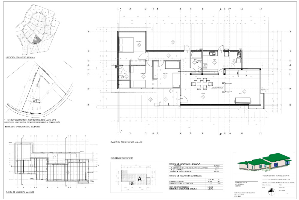 planta de arquitectura
